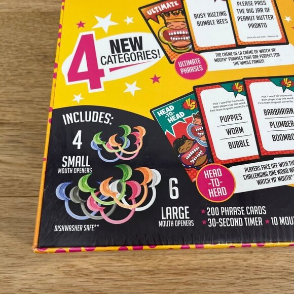 Watch Ya Mouth Ultimate Edition Family Friends Game Silly Funny Party NEW SEALED - Picture 6 of 12